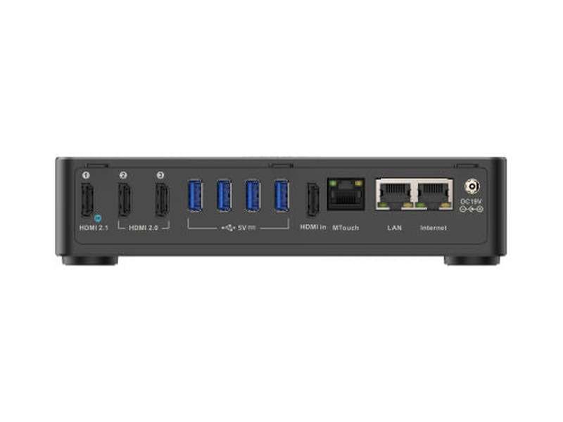 Yealink MCore4-MS Mini-PC, Intel Ultra5 125H, 16GB DDR5, 256GB SSD, 3x HDMI Out, 4K HDMI In, Wi-Fi 6, Bluetooth 5.2, Wall Mountable