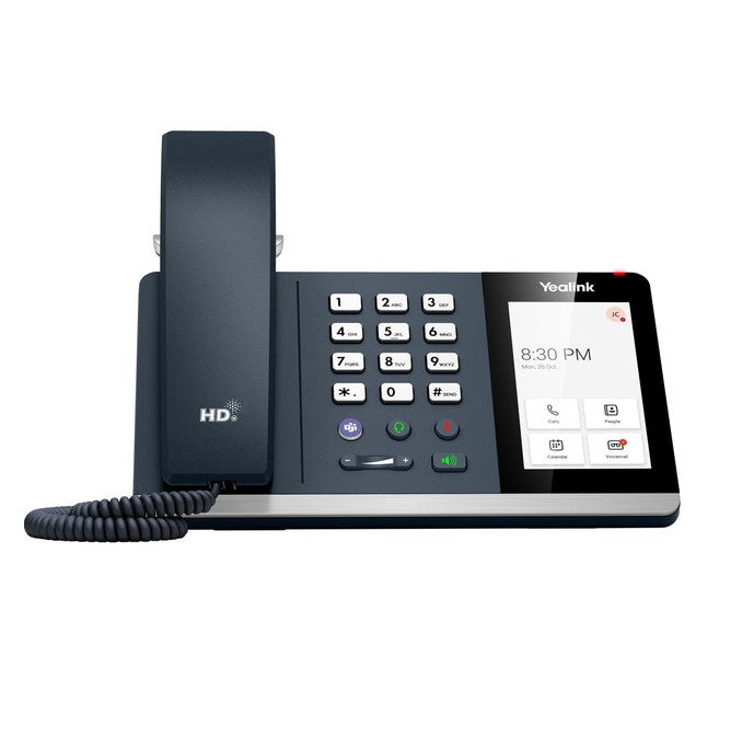 Yealink MP54 Desktop Phone with Handset, 4" Touch Screen, MS Teams, 2nd Gen