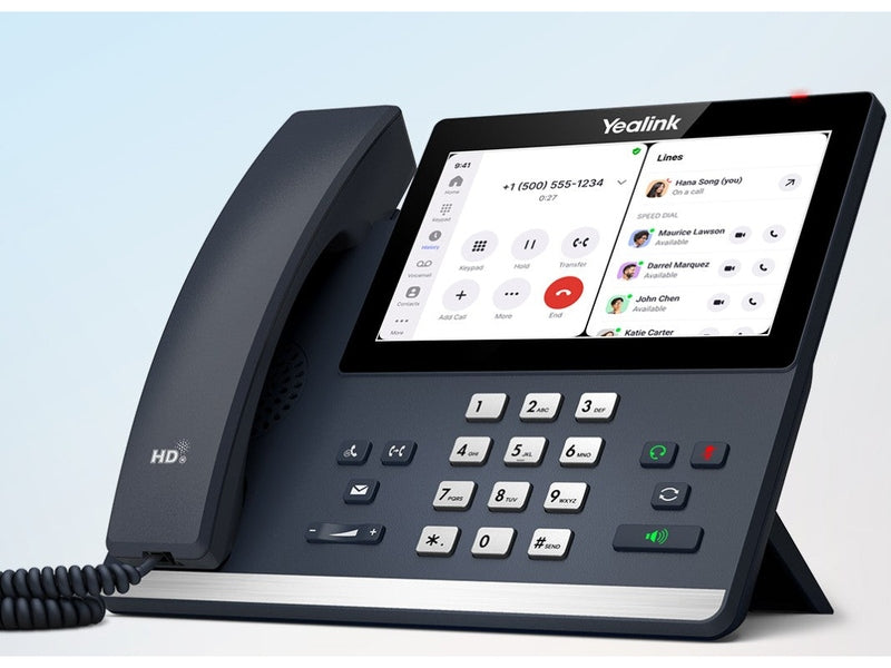 Yealink MP56 Desktop Phone with Handset, 7" Touch Screen, MS Teams, 2nd Gen