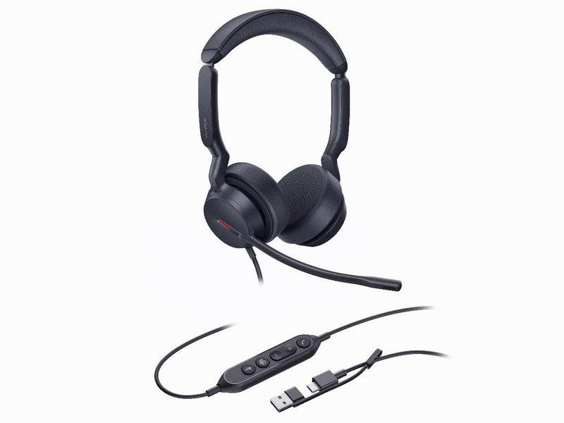 Yealink UH44 Dual Teams USB-C/A Microsoft Certified Teams USB Wired Headset