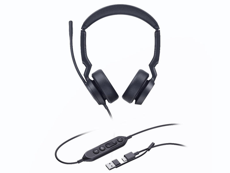 Yealink UH44 Dual Teams USB-C/A Microsoft Certified Teams USB Wired Headset