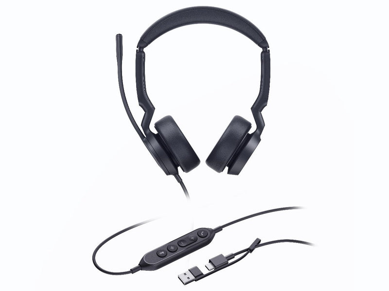 Yealink UH44 Dual UC USB-C/A Unified Communications USB Wired Headset