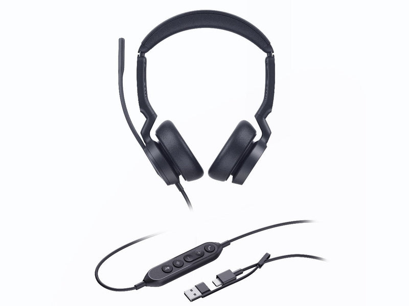 Yealink UH46 Dual UC USB-C/A Unified Communications USB Wired Headset