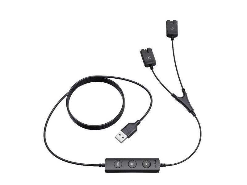 Yealink USB/QD Trainer Cable 1PCS , Y Cable - USB/QD Trainer Cable for YHS series