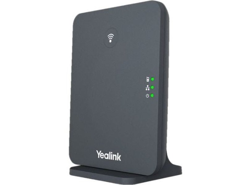 Yealink W70B Wireless DECT IP Base Station for Small and Medium-Sized Businesses, Pairing with up to 10 W73H/W57R/W59R, Up to 20 Simultaneous Calls