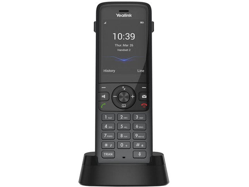 Yealink W77P IP DECT Handset, Vibration Alarm, Scratch/Disinfectant Resistant