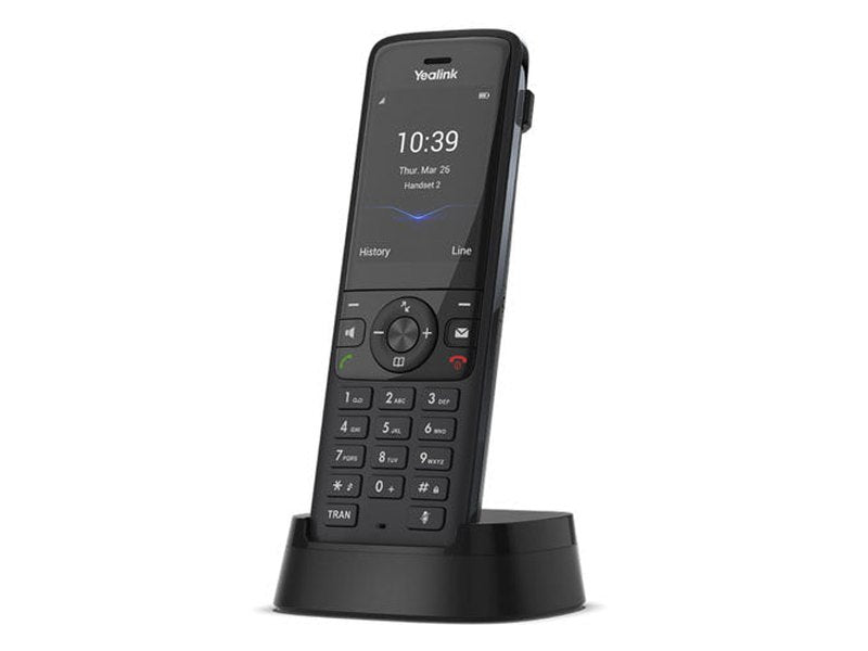 Yealink W77P IP DECT Handset, Vibration Alarm, Scratch/Disinfectant Resistant