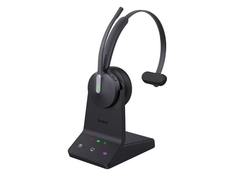 Yealink Bluetooth DECT WH64 MS Mono Headset with Base Station