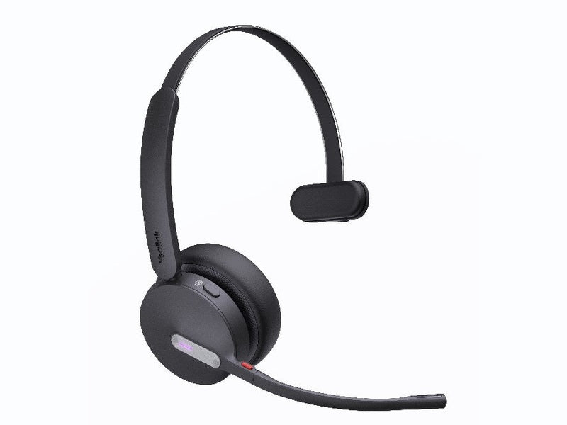 Yealink Bluetooth DECT WH64 UC Mono Hybrid Headset, WDD60 DECT Dongle, No Base Station
