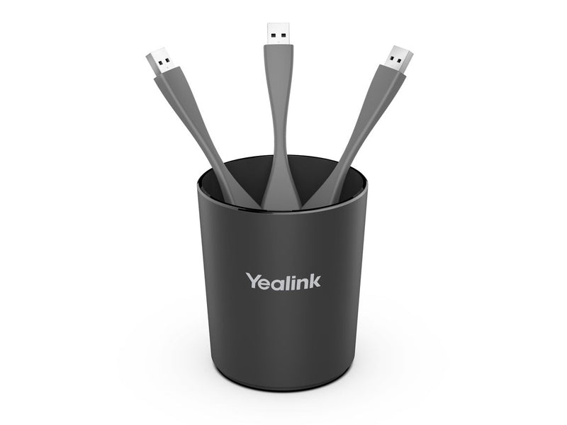 Yealink WPP20 Wireless Presentation Pod, To Suit Conference Systems, Combining A Self-Built 5G Wi-Fi, 1080p30fps, AirPlay