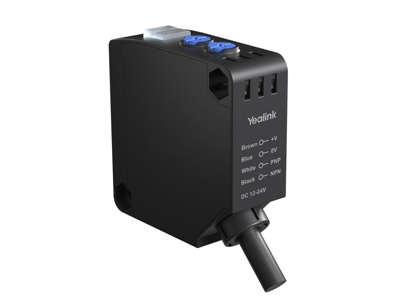 Yealink YPS20 Partition Sensor with GPIO Interface Designed for dividable meeting rooms, this sensor can detect and report the status of the curtain
