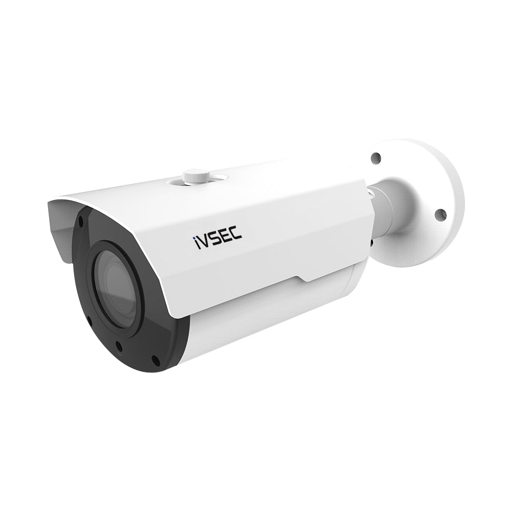 IVSEC Bullet IP Camera 5MP 2.8mm-12mm Motorised Lens 20fps PoE IP66 40m IR