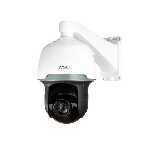 IVSEC PTZ Speed Dome IP Camera 8MP 5-125mm Motorised Lens 30fps PoE IP67 100m IR