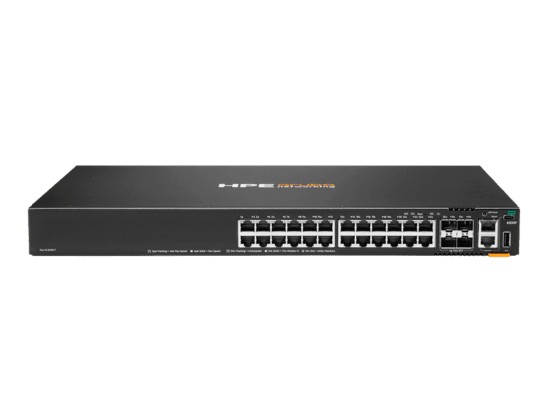 HPE Aruba Networking CX 6200F 24G 4SFP+ Switch