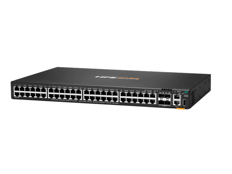 HPE Aruba Networking CX 6200F 48G 4SFP+ Switch