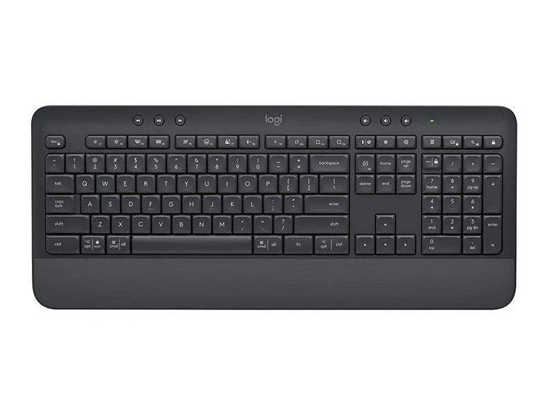 Logitech Signature K650 Comfort Full-Size Wireless Keyboard with Wrist Rest Graphite