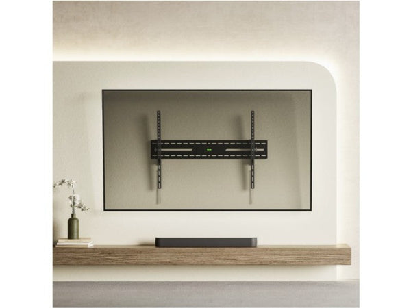 Brateck KL38-69T Large-Screen Large Tilt TV Wall Mount, Fit Screen Size: 43"-100" Up to 75 KG, Fine Texture Black, 85x938x625mm new
