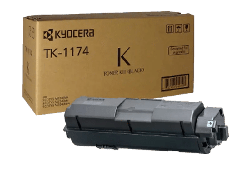 Kyocera Toner Kit TK-1174 Black For EcoSys M2640IDW/M2540DN/M2040DN