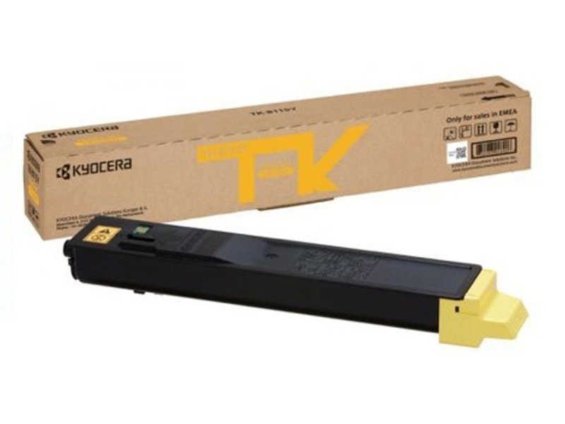 Kyocera Toner Kit TK-8119Y Yellow For M8130CIDN/M8124CIDN