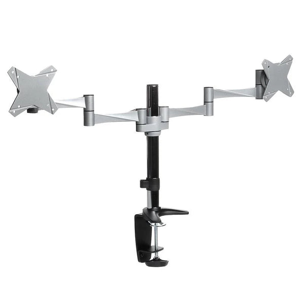 Brateck LDT02-C024 Elegant Aluminum Dual LCD Monitor Arm Desk Clamp