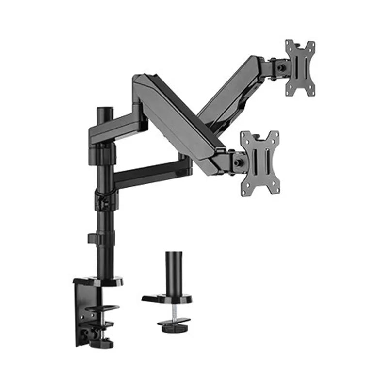 Brateck LDT16-C024 Dual Arm Full Extension Gas Spring Monitor Mount