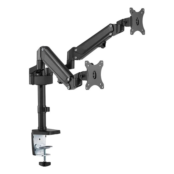 Brateck LDT47-C024N Dual Monitors Heavy-Duty Aluminum Gas Spring Monitor Arm