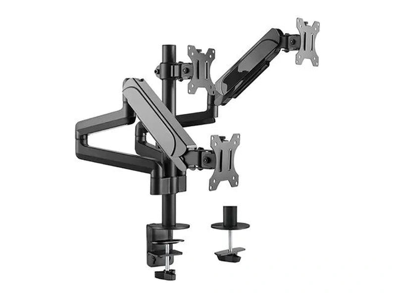 Brateck LDT48-C036 Triple Monitors Pole-Mounted Gas Spring Monitor Arm