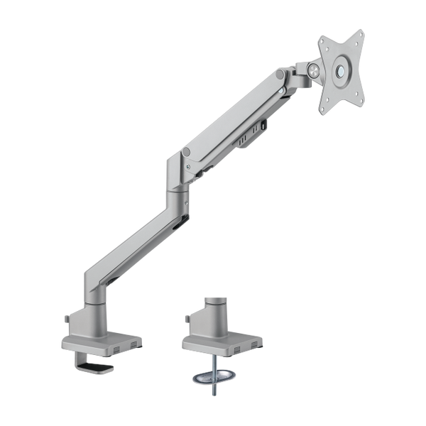 Brateck Single Monitor Thin Gas Spring Monitor Arm Fit Most 17"-32" Monitors