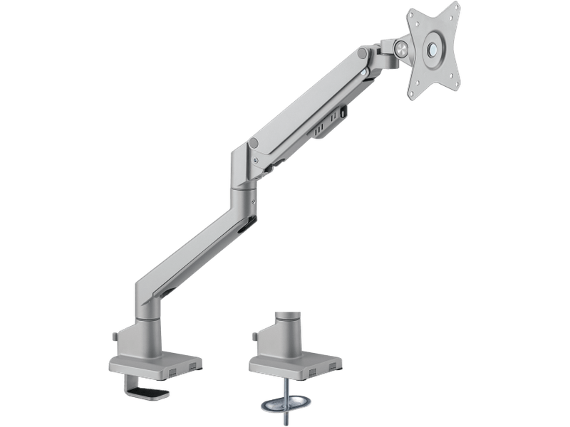 Brateck Single Monitor Thin Gas Spring Monitor Arm Fit Most 17"-32" Monitors