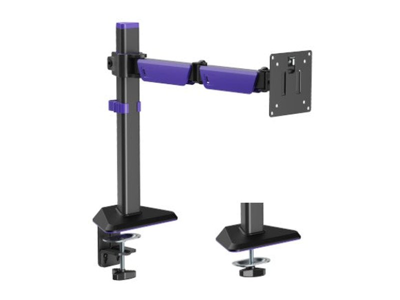 Brateck LDT89-C012 Amethyst Articulating Gaming Monitor Arm Matte Black