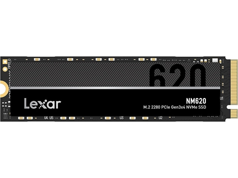 Lexar LNM620 256GB M.2 2280 PCIe Gen3 NVMe SSD read up to 3500MB/s, write up to 1300MB/s