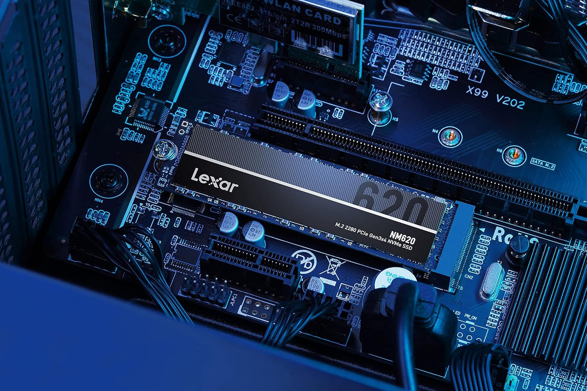 Lexar NM620 Internal SSD 512GB M.2 2280 PCIe Gen3x4, read up to 3500MB/s, write up to 2400MB/s