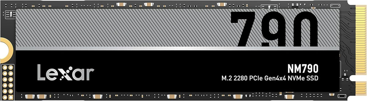Lexar LNM790 1TB M.2 2280 PCIe Gen4 NVMe SSD up to 7400MB/s read, 6500MB/s write