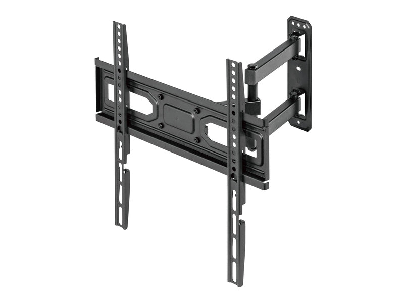 Brateck LPA78-443 Super Economy Full-Motion TV Wall Mount, Fit Screen Size: 32"-55" Up to 35 KG, Fine Texture Black,358x440x420mm new