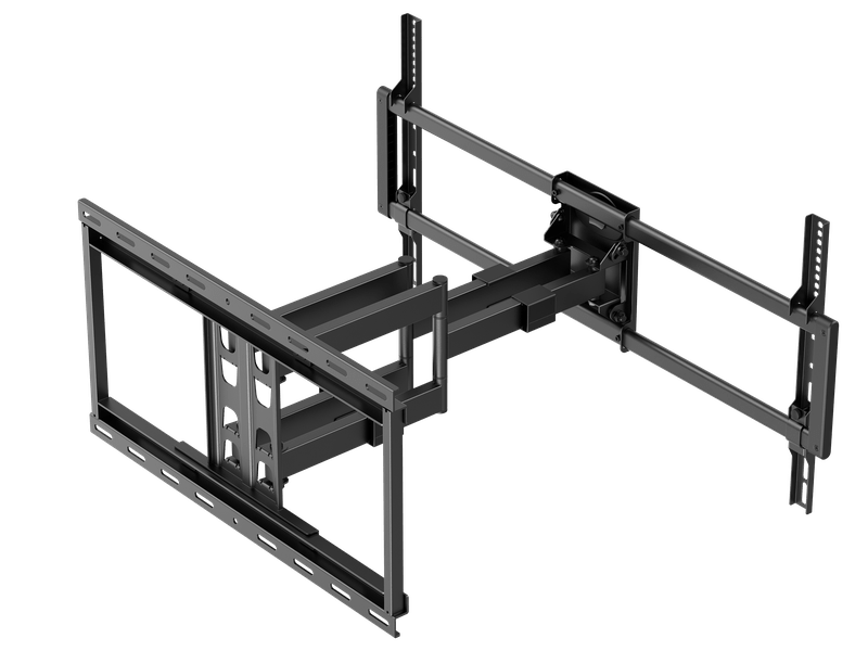 Brateck LPA80-486A Heavy-Duty Full-Motion TV Wall Mount With Lateral Shift