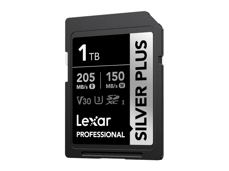Lexar Professional SILVER PLUS 1TB SDXC™ UHS-I Card