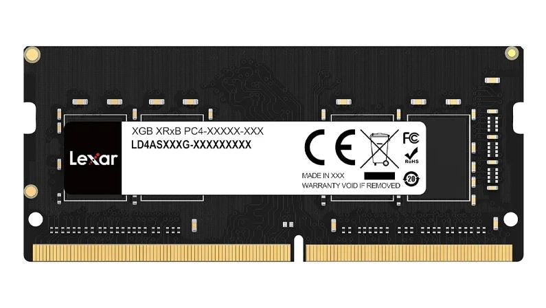 Lexar 32GB DDR4-3200 SODIMM CL22 Laptop Memory (LD4AS032G-B3200GSST)