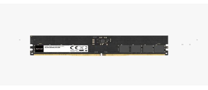 Lexar 16GB DDR5 5600MHz CL46 UDIMM Desktop Memory Bulk LD5U16G56C46ST-HGN