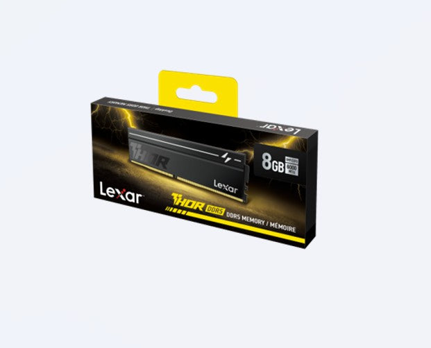 Lexar THOR G2 8GB DDR5 6000MHz CL38 XMP 3.0 EXPO Desktop Memory LD5U08G60C380V-RGS