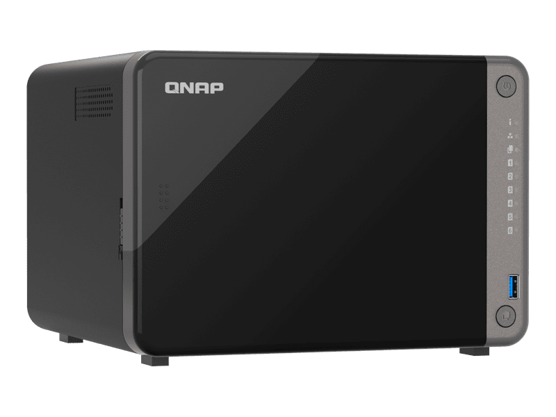 QNAP TS-AI642 Tower 6 Bay AI NAS - Diskless