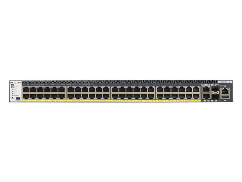 Neatgear GSM4352PB-100AJS 48x1G PoE+ 591W, 2x10G, 2xSFP+ Managed Switch GSM4352PB-100AJS