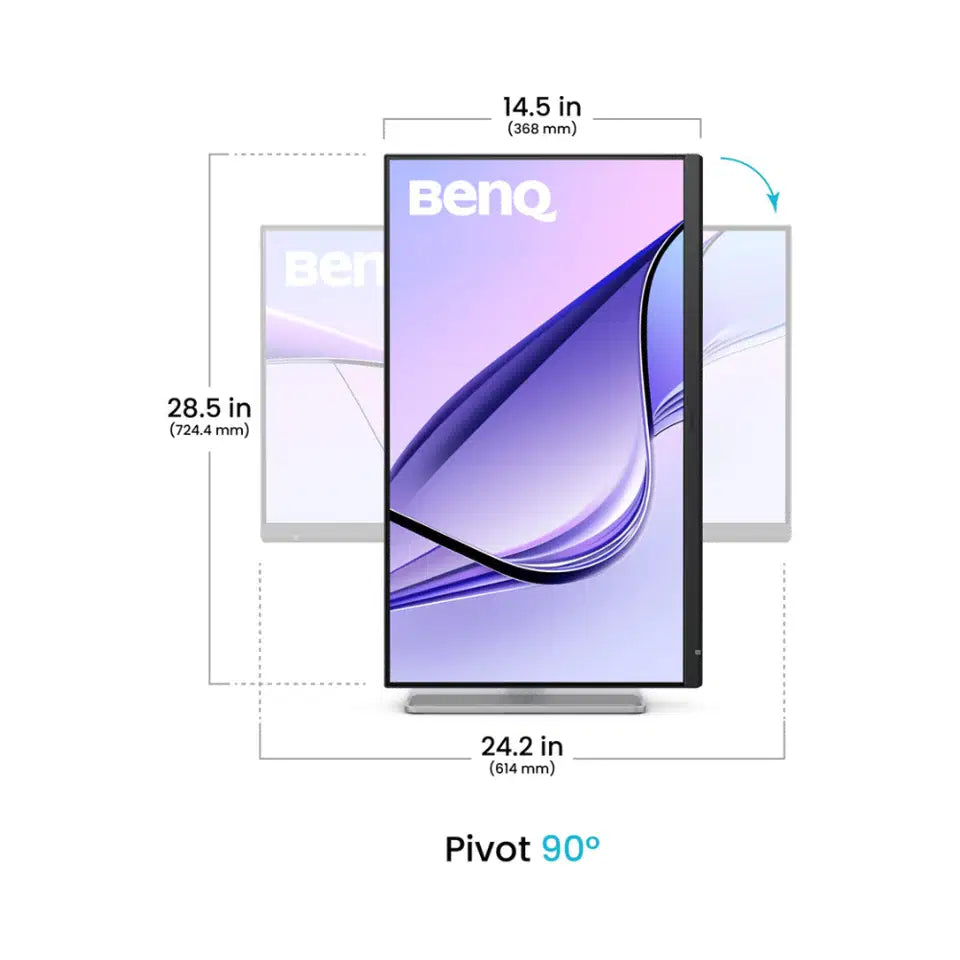 BenQ MA270S 27" 5K 70Hz IPS Monitor for MacBook, 450 nits with Nano Glossy coating