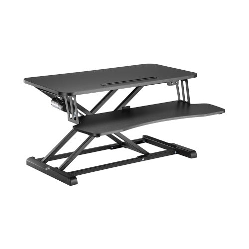 Brateck DWS15-01E Electric X-Lift Desk Converter 800x400mm 20kg
