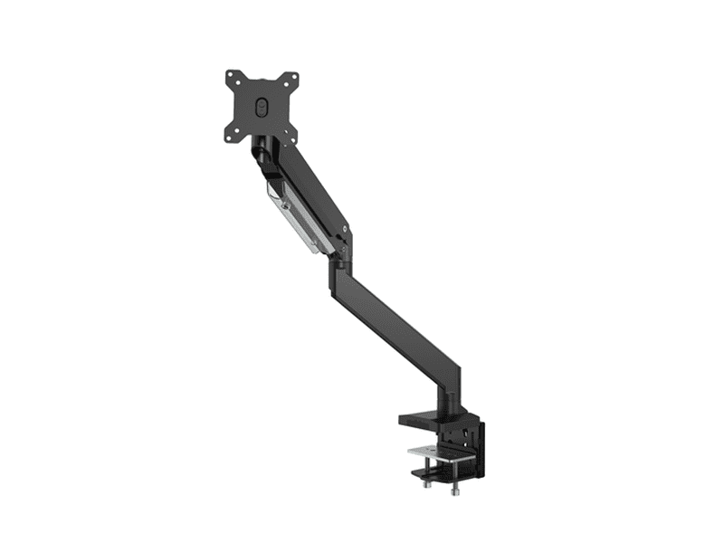Brateck Single Monitor Heavy-Duty Gas Spring Aluminum Monitor Arm Fit Most 17"-35" Monitor Up to15kg per screen