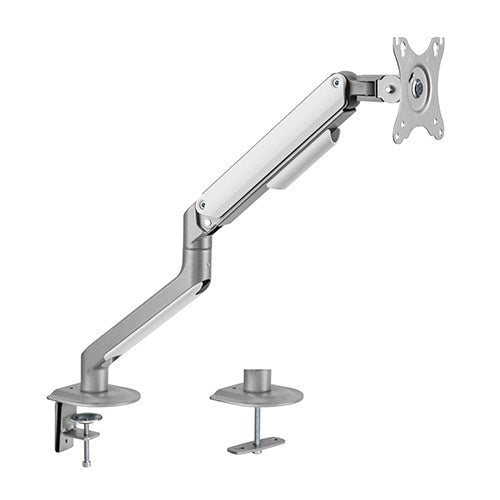 Brateck LDT63-C012-S Spring-Assisted Monitor Arm 17-32-Inch 9kg Silver