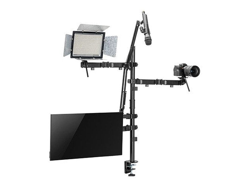 Brateck Single-Monitor All-in-One Studio Setup Desktop Mount Fix 17"-32" Up to 9kg