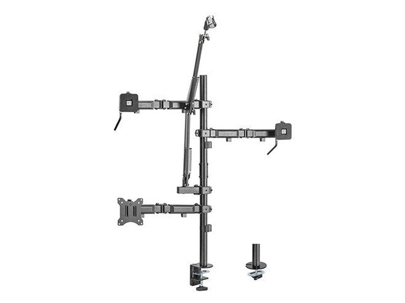 Brateck Single-Monitor All-in-One Studio Setup Desktop Mount Fix 17"-32" Up to 9kg