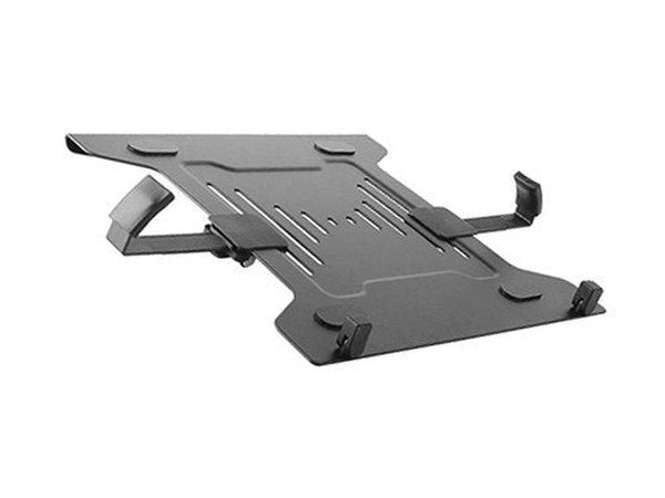 Brateck Steel Laptop Holder Fits10"-15.6" for most desk mounts with standard 75x75/100x100 VESA plate