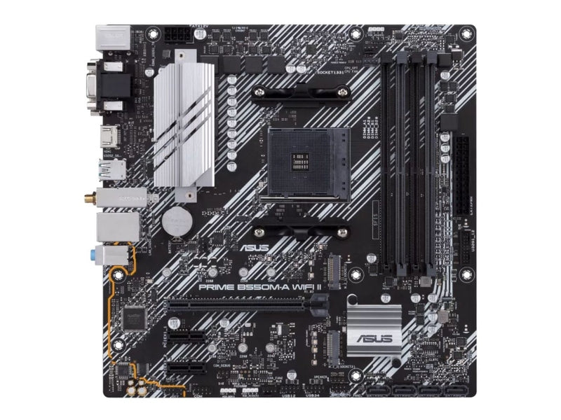 ASUS Prime B550M-A WiFi II AM4 mATX Desktop Motherboard