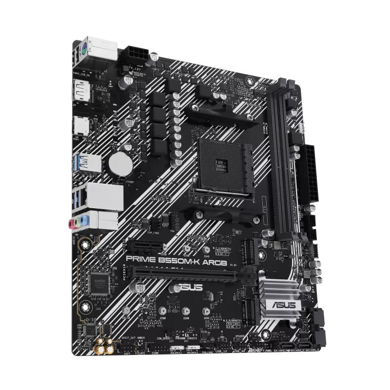 ASUS PRIME B550M-K ARGB AM4 DDR4 Micro-ATX Motherboard